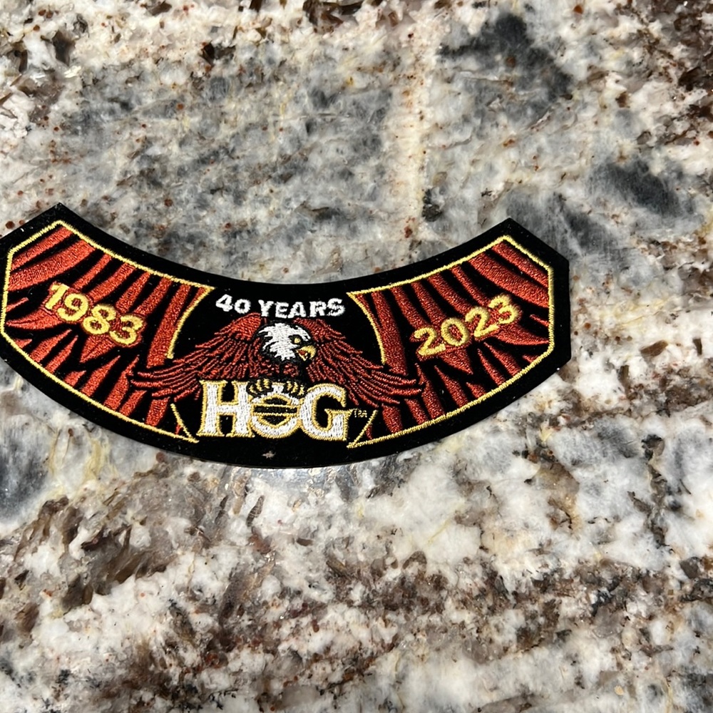 HOG Patch -40 years! 1983-2023
